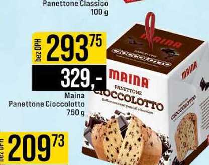 Maina Panettone Cioccolotto 750 g 