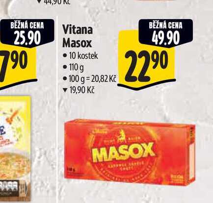 Vitana Masox 10 kostek 110 g