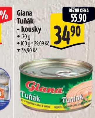 Giana Tuňák - kousky 170 g