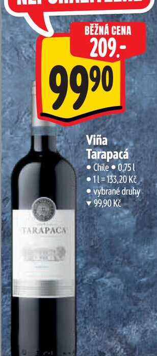 Viña Tarapacá 0,75 l