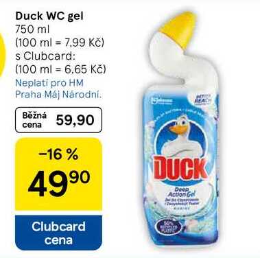 Duck WC gel, 750 ml  