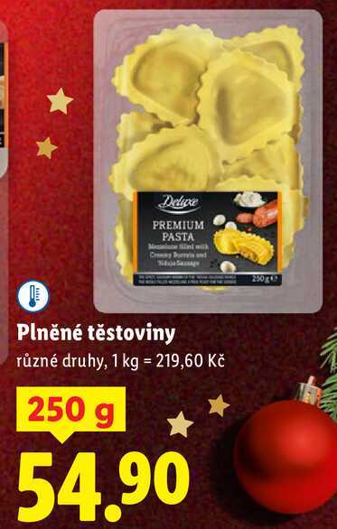 Plněné těstoviny, 250 g