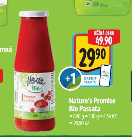 Nature's Promise Bio Passata 690 g