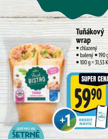   Tuňákový wrap  190 g