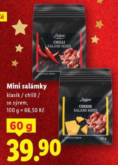 Mini salámky, 60 g