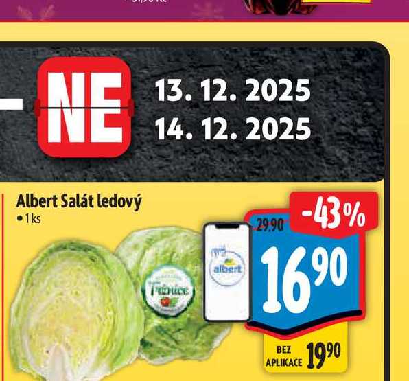  Albert Salát ledový 1 ks