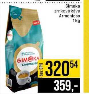 Gimoka zrnková káva Armonioso 1kg
