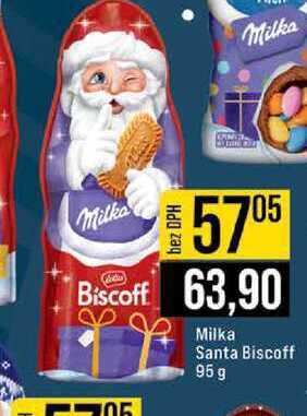 Milka Santa Biscoff 95 g 