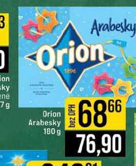 Orion Arabesky 180 g