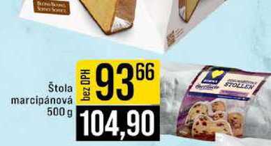 Štola marcipánová 500 g