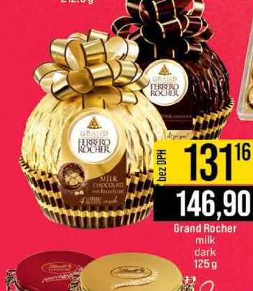 Grand Rocher milk dark 125 g