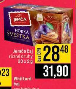 Jemča čaj různé druhy 20 x 2g 