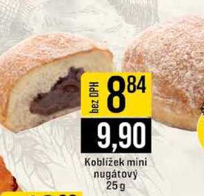 Kobližek mini nugátový 25g 