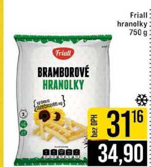 Friall hranolky 750 g
