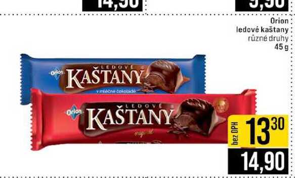 Orion ledové kaštany různé druhy 45 g