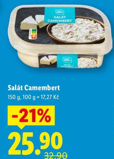 Salát Camembert, 150 g