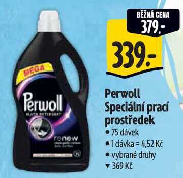 Perwoll Speciální prací prostředek, 75 dávek