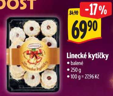 Linecké kytičky, 250g
