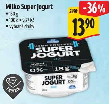 Milko Super jogurt, 150 g  