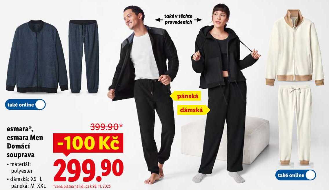 esmara® esmara Men Domácí souprava