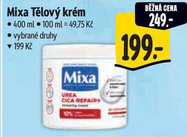 Mixa Tělový krém, 400 ml