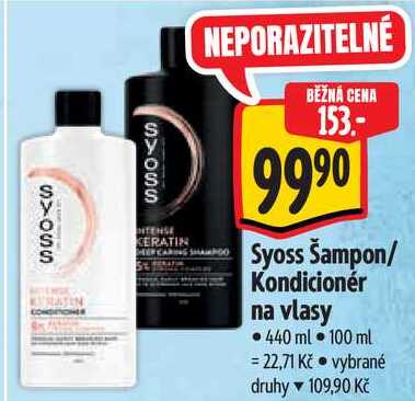 Syoss Šampon na vlasy, 440 ml   