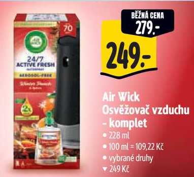 Air Wick Osvěžovač vzduchu - komplet, 228 ml