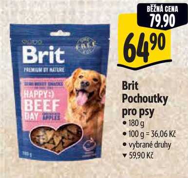 Brit Pochoutky pro psy, 180 g