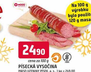 PÍSECKÁ VYSOČINA 100g