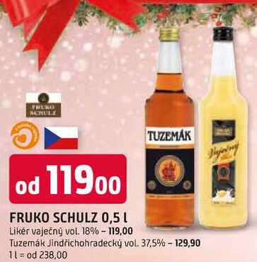Tuzemák Jindřichohradecký vol. 37,5% 0,5l