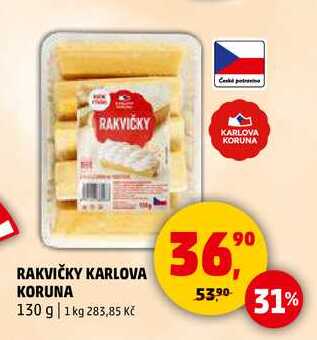 RAKVIČKY KARLOVA KORUNA, 130 g