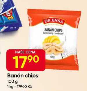 Banán chips 100 g