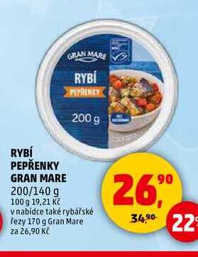 RYBÍ PEPŘENKY GRAN MARE, 200 g