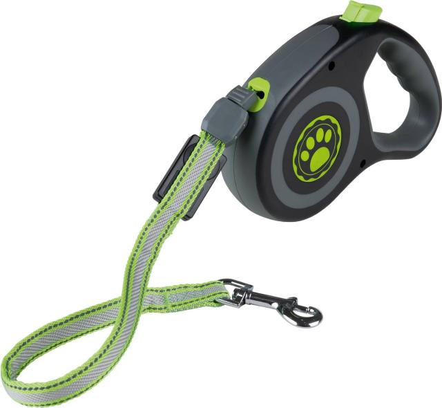 CARINURA Samonavíjecí vodítko s LED svítidlem