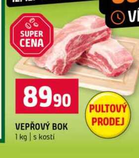 VEPŘOVÝ BOK 1 kg s kosti