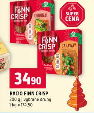 RACIO FINN CRISP 200 g vybrané druhy