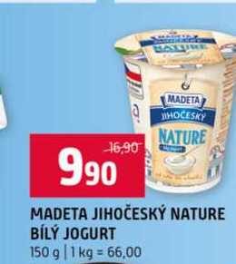 MADETA JIHOČESKÝ NATURE BÍLÝ JOGURT 150 g