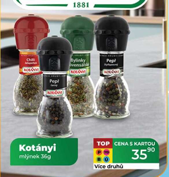 Kotányi mlýnek 36 g