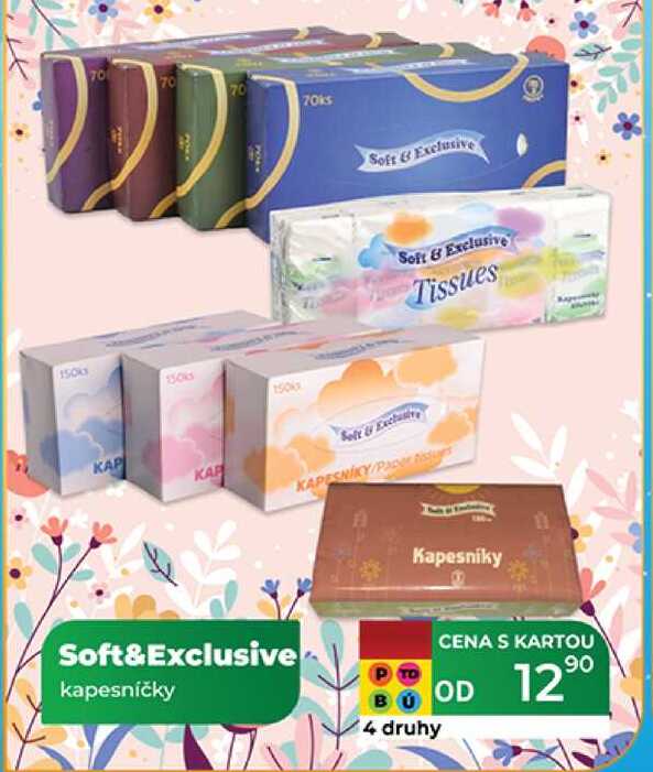 Soft & Exclusive kapesníčky 1 balení