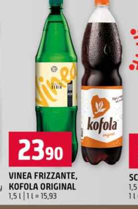 VINEA FRIZZANTE, KOFOLA ORIGINAL 1,5l