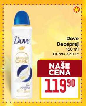 Dove Deosprej 150 ml