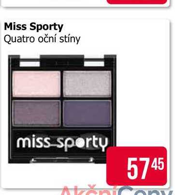 Miss Sporty Quatro oční stíny