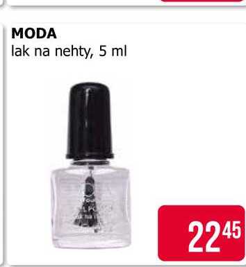MODA lak na nehty, 5 ml
