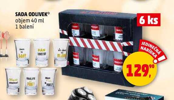 SADA ODLIVEK, 1 balení