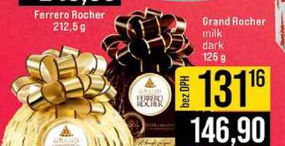 Grand Rocher milk dark 125 g