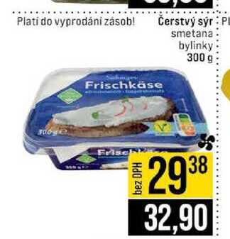 Čerstvý sýr smetana bylinky 300 g
