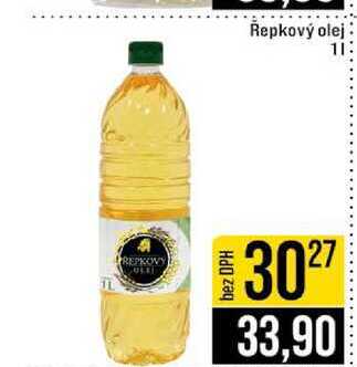 Repkový olej 1l