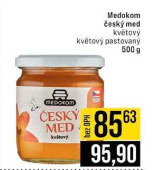 Medokom český med květový květový pastovaný 500 g