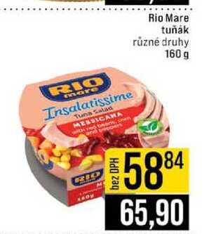 Rio Mare tuňák různé druhy 160 g