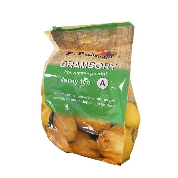 Brambory konzumní pozdní salátové - varný typ "A"